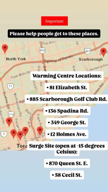 Please check-in on your neighbours living outside.